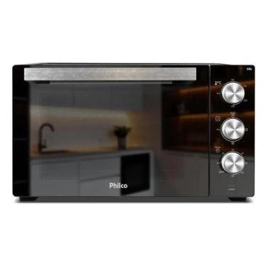 Imagem de Forno Elétrico Philco 50l Cinza Espelhado Full Glass PFE50PE