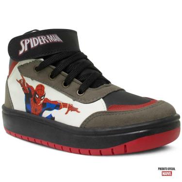 Imagem de Tênis Homem Aranha Cano Alto 28ao35 Marvel Original 11.158j-Masculino