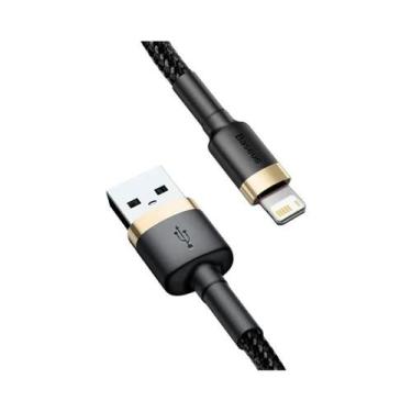Imagem de Cabo USB Baseus De Carregamento Rápido 2.4A Para iPhone 14 13 12 11 pr