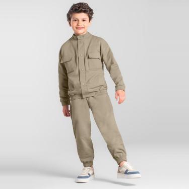 Imagem de Conjunto infantil menino em moletom Mundi-Masculino