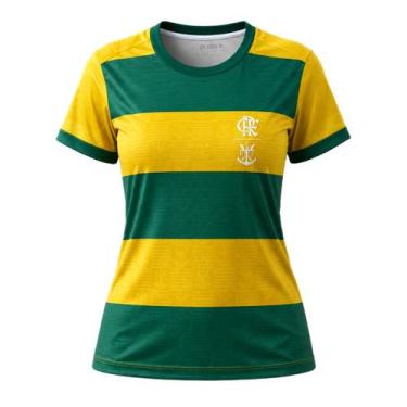 Imagem de Camisa Flamengo Pairar Edição Especial Brasil - Feminino Tamanho:PCor: