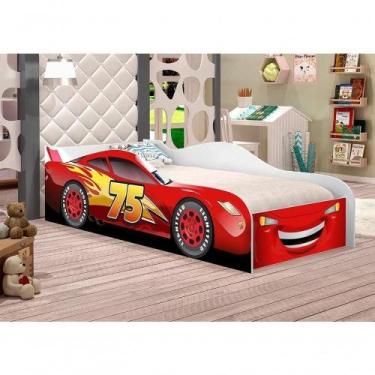 Imagem de Cama Carro Solteiro 07 Com Colchão Vj - VJ MÓVEIS