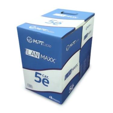 Imagem de Cabo Lan Mpt Cat.5e U/utp 24awgx4p 305 Metros Cmx Branco 53010547