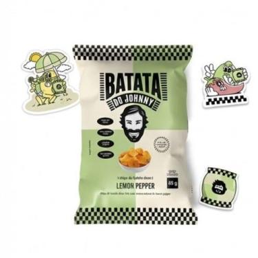 Imagem de Batata do Johnn Chips de Batata Doce Lemon Peper 45g - Batata Do Johnn