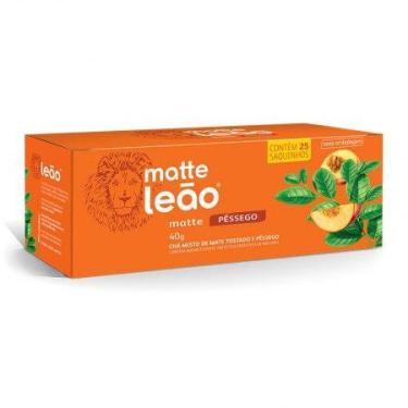 Imagem de Chá matte pêssego - com 25 unidades - Matte Leão