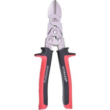 Imagem de Alicate Corte Diagonal Força Dupla Worker 7.1/2"