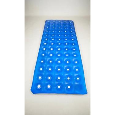 Imagem de Colchão Inflável D'água Vazado 1,90x0,90m Azul - Congratulations Store