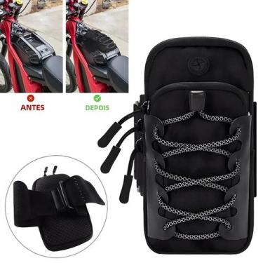 Imagem de Bolsa De Armazenamento Para Bateria De Moto, Braçadeira Esportiva Para