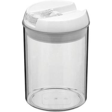 Imagem de Pote Hermético Pratik Home&Co 16x10x10cm Plástico Transparente 750ml U