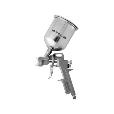 Imagem de Pistola Pintura Tanque Alto 1000ml Bicos 1.2-1.5-1.8mm Stels