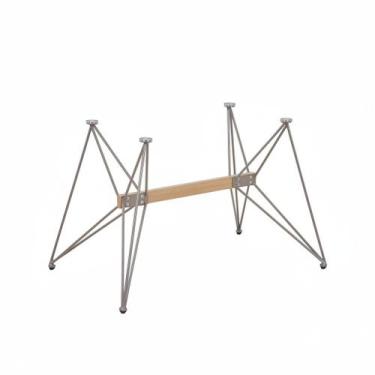 Imagem de Base para Mesa em Aço 140cm Liverpool Fratini, Champagne