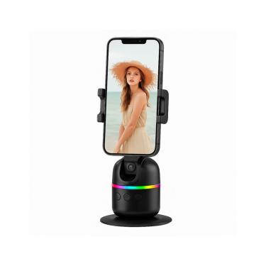 Imagem de Suporte Gimbal para Celular Utimix Rastreador Facial 360 graus  Estabilizador Automático Recarregável Bluetooth Tripé