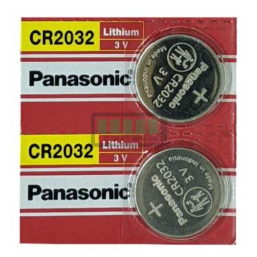 Imagem de Cr2032 3V Lithium Panasonic / Kit 2 Baterias - Duracell