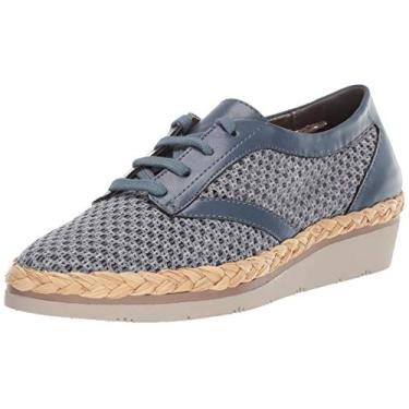 Imagem de Aerosoles - Tênis feminino River Side – Tênis de tecido plataforma com palmilha de espuma viscoelástica, Tecido de cambraia, 35