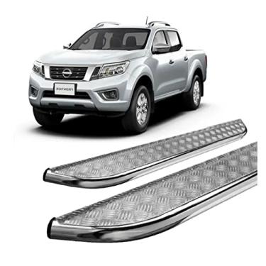 Imagem de Estribo Frontier ate 2017 a 2020 chapa de aço Cromado