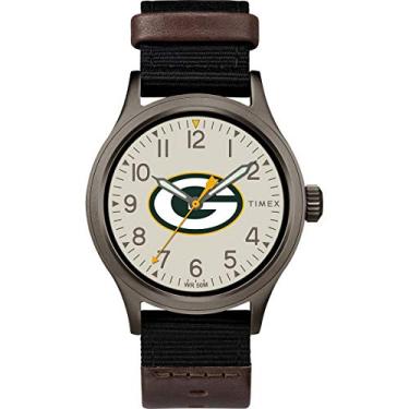 Imagem de Timex Relógio masculino TWZFPACMB NFL Clutch Green Bay Packers