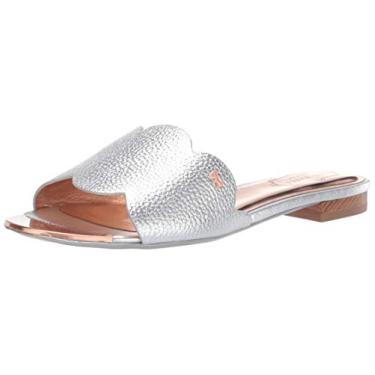 Imagem de Ted Baker Sandália feminina Rhaill Slide, Prata, 6