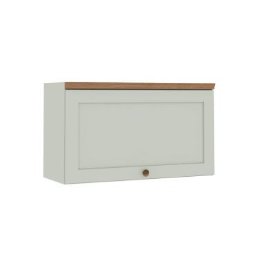 Imagem de Armário Aéreo Iluminata 1 Porta Verde Mint 80 cm