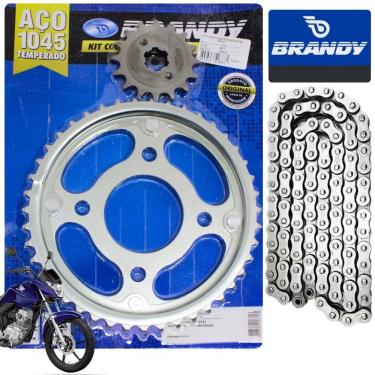 Imagem de Kit Relação-Transmissão Honda Cg-Fan-Titan 150 Brandy