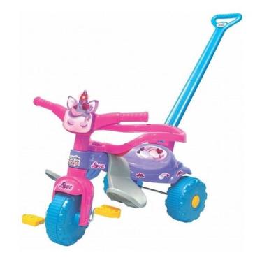 Imagem de Triciclo Infantil Unicornio  Rosa Menina Magic Toys 2570