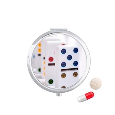 Imagem de Pai Gow Dominoes Dice Caixa de armazenamento de medicamentos para jogos de remédios