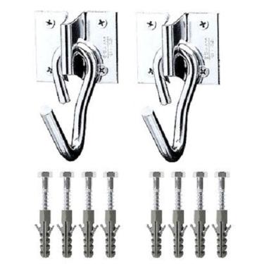 Imagem de Gancho Armador Para Rede De Dormir C/ Kit (parafuso+bucha) - ASSA ABLOY