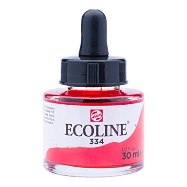 Imagem de Aquarela Líquida Ecoline Talens 30ml 334 Scarlat