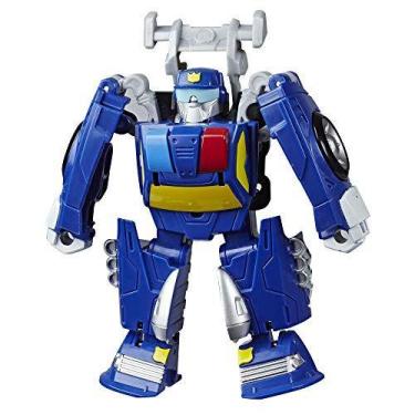 Imagem de Transformers Playskool Heroes Rescue Bots Academy Chase The Police-Bot