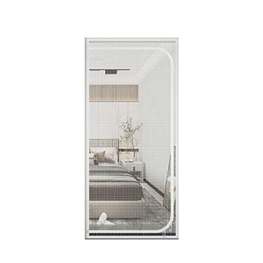 Imagem de Yinuoday Porta de tela de gato para animais de estimação, porta de tela de malha resistente a arranhões, zíper dupla face para sala de estar, cozinha, pátio