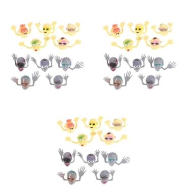 Imagem de Totority 30 Peças fantoches de dedo mini zumbi dedoches infantil Fantoches de dedo para crianças boneca de dedo infantil boneca de dedo de desenho animado