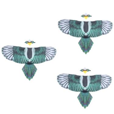 Imagem de VICASKY 2 Conjuntos Conjunto de asas de pássaro para festa Decorações de Halloween roupas de meninos adereço de capa enfeite de de águia criativa cosplay definir vestuário decorar
