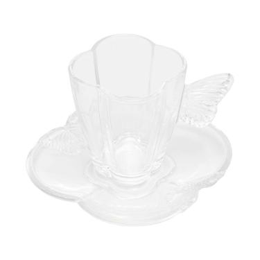 Imagem de Conjunto 4 Xícaras de Café com Pires Butterfly 80ml 29271 Wolff