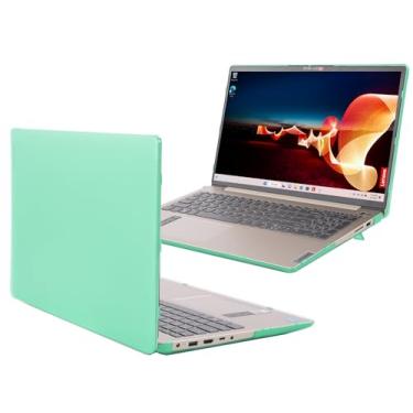 Imagem de mCover Capa compatível apenas com laptops Windows Lenovo IdeaPad 3 (15ADA6 / 15ALC6 / 15ABA7 / 15ITL6 / 15ITL6 / 15IAU7) 2022-2024 (Não serve para nenhum outro modelo) - verde