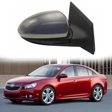 Imagem de Espelhos de porta lateral do passageiro adequados para Chevrolet Cruze 2009-2014 Acessórios de carro Montagem de espelho retrovisor lateral Lente ajustável de substituição