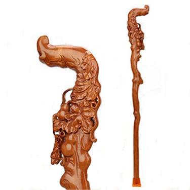 Imagem de Andadores para idosos Muletas para idosos, andadores, materiais de madeira ecologicamente corretos, alças ergonômicas, adequados para pessoas com inconvenientes nas pernas, caminhadas, etc. hopeful