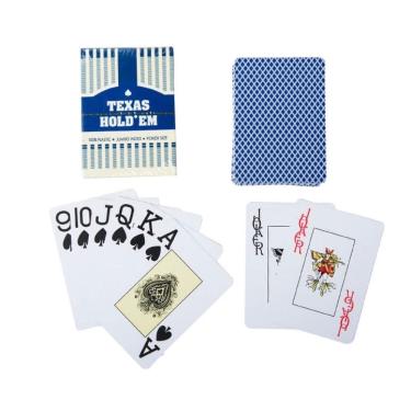 Imagem de Baralho Resistente A Água Anti Rasgo Carta Azul Truco Poker
