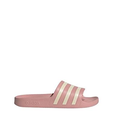 Imagem de adidas Adilette Aqua Slides unissex para adultos, Wonder Mauve/Wonder White/Wonder Mauve, 7