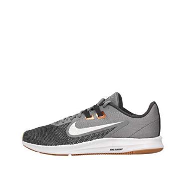 Imagem de Nike Nike Downshifter 9 masculino, Cinza fumê/fóton poeira-escuro fumê cinza metálico cobre chiclete marrom médio - cinza partícula, 7 Regular US