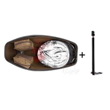 Imagem de Forração Pcx 150 Forro Premium Baú 16 18 Marrom + 1 Antena - Jaspe Ate