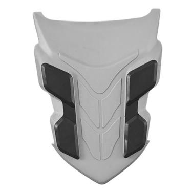 Imagem de Rabeta Bagageiro Moto Honda Xre 300 2010 Acompanha Borracha Cromo Fort