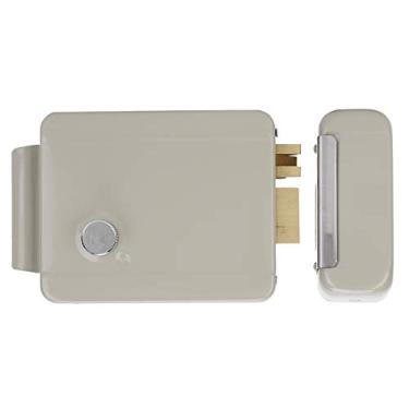 Imagem de Fechadura Elétrica da Porta Dispositivo de Travamento Eletromagnético de 2 Fios Fechadura Eletromagnética de 2 Fios Adequada para Todos Os Tipos de Portas de Ferro e Madeira