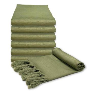 Imagem de Mantas Xale de Sofá Lisa Jacquard Protetora e Decorativa - MUMUDECOR, 