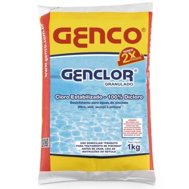 Imagem de Genclor Cloro Estabilizado Granulado 1Kg Genco