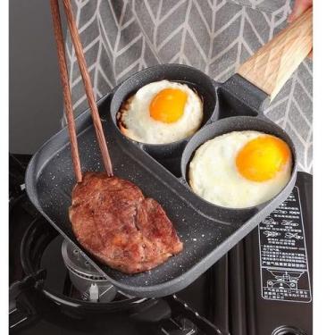 Imagem de Frigideira De Ovo Com Pedra Antiaderente / Frito / Ovo De Hamburguer /