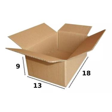 Imagem de 75 Caixa De Papelão 18x13x9 Correio Sedex Pac - EMBALLATUS