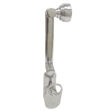 Imagem de Torneira Monocomando Articulada Cromada Banheiro Lavabo Quente Frio La