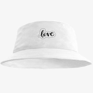 Imagem de Boné Chapéu Bucket Hat Estampado Love - MP Moda Masculina, Único, Bran