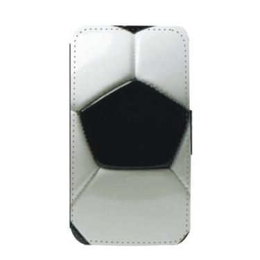 Imagem de Rikki Knight Capa carteira flip bola de futebol com aba magnética para Samsung Galaxy S3