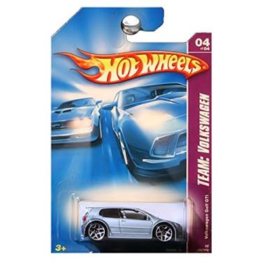 Imagem de Hot Wheels 2008 132 Team: Volkswagen # 4 of 4 Steel Blue Volkswagen VW Golf GTI 1:64 Scale