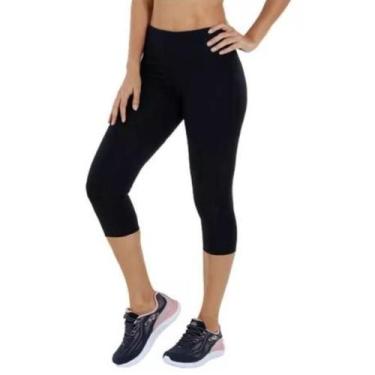 Imagem de Calça Corsário Fitness Legging Suplex Feminina Academia - LMP Confecçõ